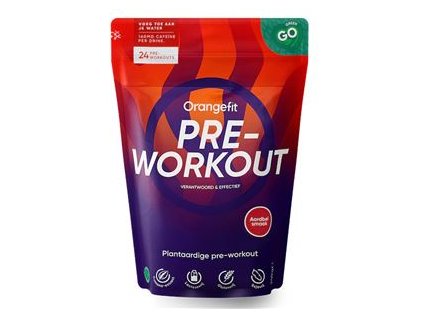 Plant Pre-Workout 240g jahoda