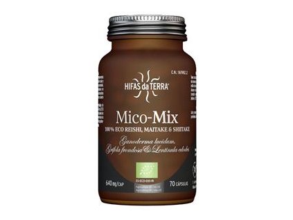 Mico-Mix 70 kapslí Bio (Reishi, Maitake, Shiitake)