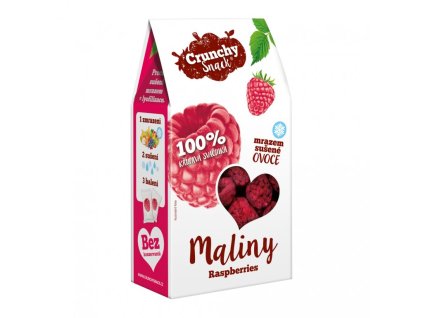 Fruit freeze-dried raspberries without seeds 20g CRUNCHY SNACK