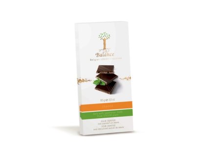 Schokolade STEVIA verbrannt. 52 % mit Verhältnis. ohne Zuckerzusatz 85g BALANCE