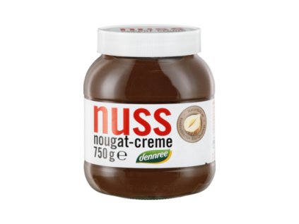 Dennree Walnut Nougat Cream 13% orzechów 750g Organic