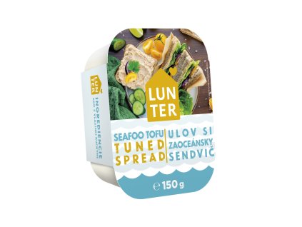 Pomazánka tofu SEAFOO Tuned s cizrnou a mořskými řasami - Lunter 150g