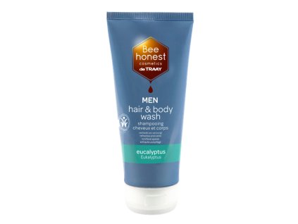 Gel de dus 2 in 1 pentru corp si par barbati BIO eucalipt 200ml