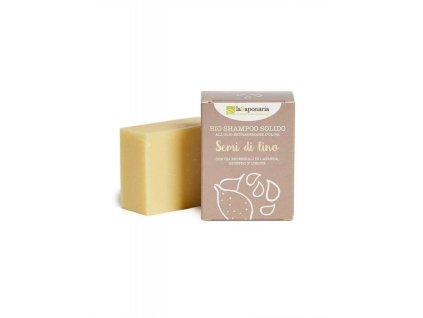 Solid hair soap with linseed oil 100g BIO LA SAPONARIA