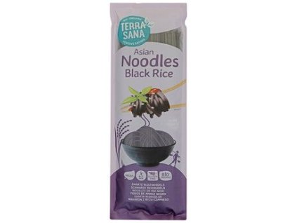 49071 terrasana ryzove nudle z cerne ryze 250g bio