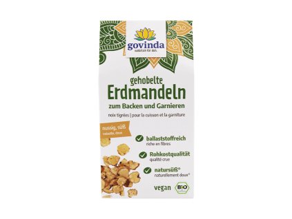 Govinda Erdmandeln Scheiben 125g Bio