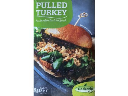 Gackerle Pulled turkey breast - sous vide 350 g organic