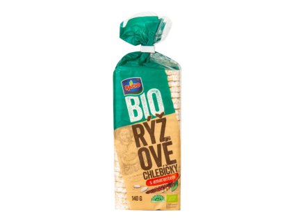 Rice breads with amar. bezl 140g BIO RACIO