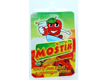 Apple, strawberry juice 200ml MOŠTÍK