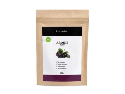 Aronie sušené plody 250g BIO HEALTH LINK