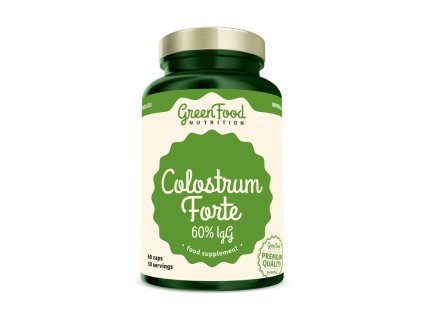 Colostrum Forte 60% IgG 60 cps. GREENFOOD