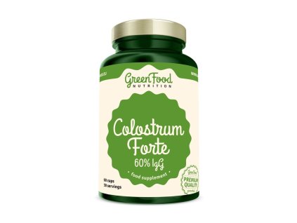 Colostrum Forte 60% IgG 60cps. GREENFOOD