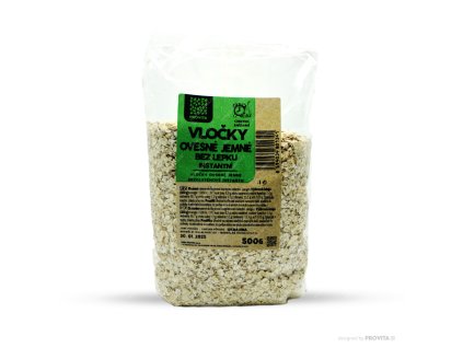 Drobne płatki owsiane bez mąki. natychmiastowy. 500g PROVITA