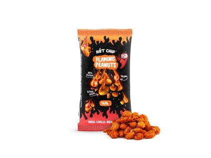 Flaming arašídy v těstíčku - Hot chip 70g