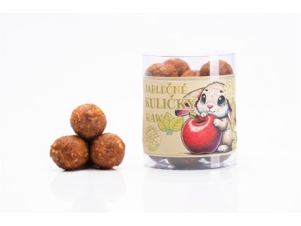 Apple balls natural RAW - VEGAN - Trutna 100g