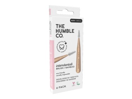 A Humble Co. Bambusz fogköz kefék 0,4 mm 6db eco