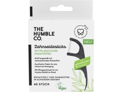 The Humble Co. Interdental toothpicks with dental floss 40pcs eco