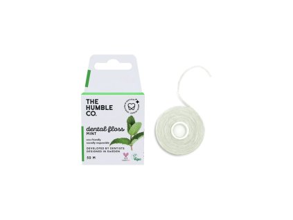 The Humble Co. Dental floss mint 50m eco
