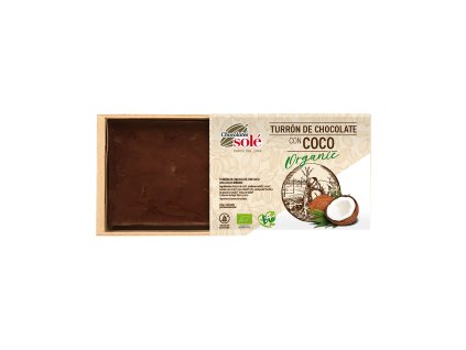 Nugat z kokosem wegański 200 g BIO SOLÉ