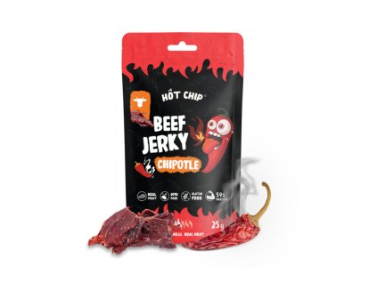 Jerky CHILLI CHIPOTLE - Scharfe Pommes 25g