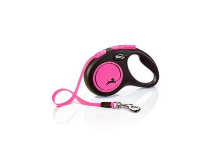 Flexi New Neon Gurt, pink