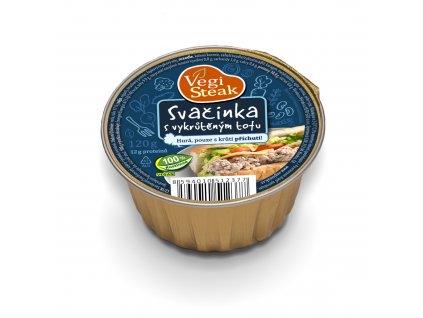 VegiSteak pomazánka Svačinka s vykrůtěným tofu 120 g VETO ECO