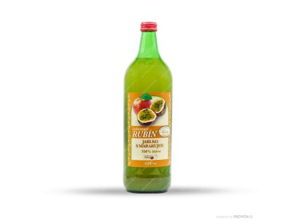 RUBÍN Drink apple with passion fruit 1l