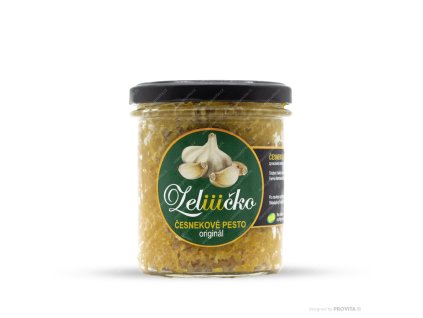 Pesto cesnakové Bjetin 350g ZELÍÍÍČKO - dopredaj!