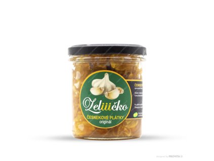 Garlic slices Bjetin 350g ZELÍÍÍČKO - sale!
