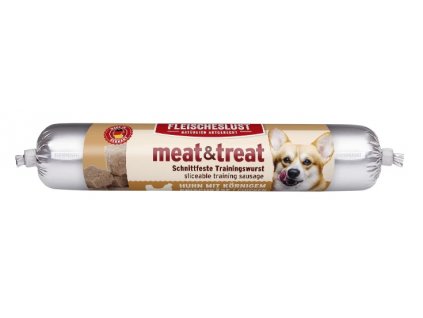 MEAT & TREAT CSIRKE TÁJI SAJTOVAL 80g