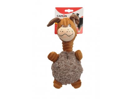 PLUSH TOY DOG, DONKEY, BEAR, MIX 26 cm