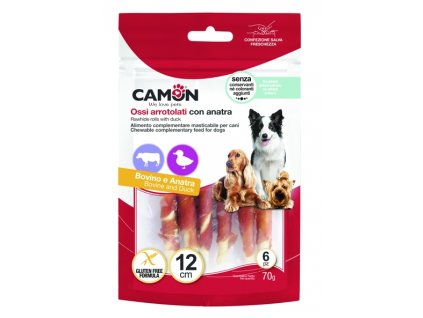 PAMLSKY TYČINKY S HOVĚZÍM A KACHNOU 70 g