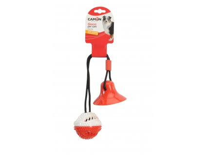 BALLSPIELZEUG MIT SAUGNAP 9,5 cm