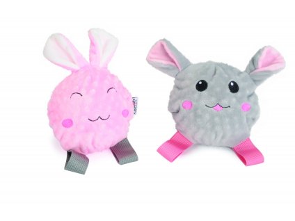 RABBIT AND MOUSE TOY 6.5 cm 1 pc
