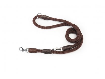 COTTON AND LEATHER LEASH 16 x 2000 mm