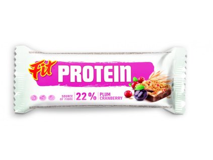 Baton Fit Protein śliwka, żurawina 35g