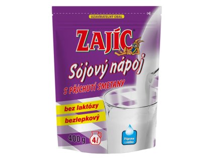 Hare Soia. băutură cu sosire cremă-doypack fără aer. 400g MOGADOR