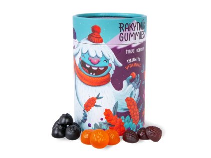 Rágócukorkák Yetti SEABUCKTHORN Gummies 60db HIMALYO