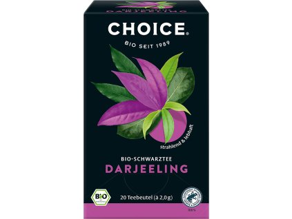 Schwarzer Darjeeling Tee 20 Beutel 40 g BIO CHOICE