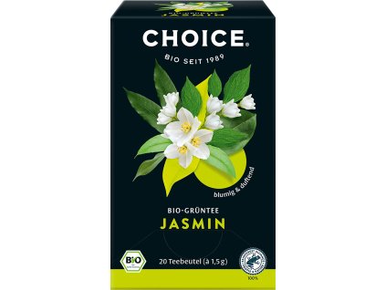 Čaj zelený Jazmín 20 sáčkov 30 g BIO CHOICE