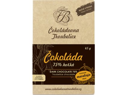 AKCIÓ!!!Étcsokoládé 75%-os maracuja 45 g ÚJ KIADÁS