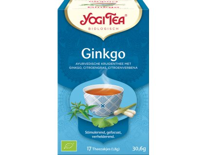 Ceai de Ginkgo 17 pliculete 30,6 g CEAI BIO YOGI