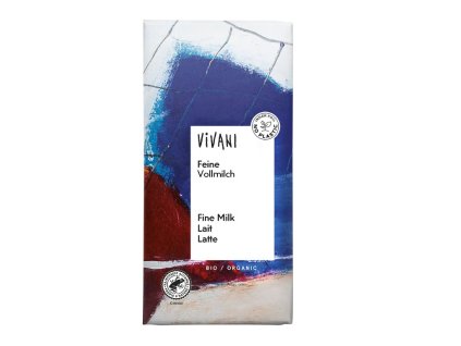 Ciocolata bio cu lapte - Vivani 100g