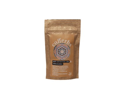 Gemahlener Kaffee - eine Mischung aus Kaffeebohnen & ASHWAGANDA - Cofferbs 30g
