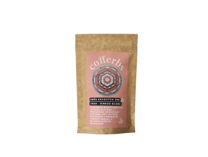 Ground coffee - blend of coffee beans & JINAN - GINKGO BILOBA - Cofferbs 30g
