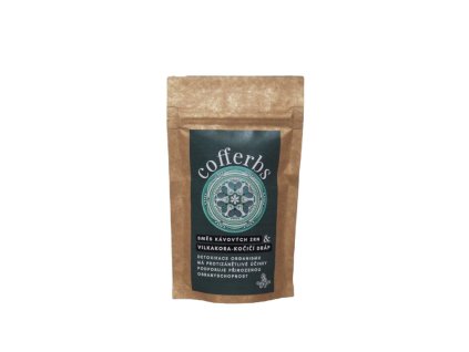 Ground coffee - a mixture of coffee beans & VILKAKORA - CAT'S CLAW - Cofferbs 30g