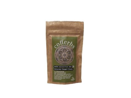 Ground coffee - mixture of coffee beans & RAZAVEC SIKMÍ - CHAGA - Cofferbs 30g