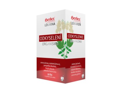 Čaj Odkyselení organismu - Herbex 20x3g