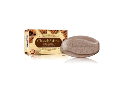 Solid Ayurvedic soap Cinnamon - Chandanalepa 100g