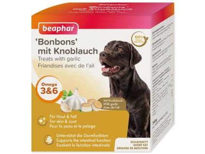 Beaphar cukierki tłuszcz owczy z czosnkiem 245g